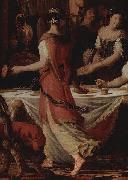 Johann Liss Gastmahl der Ester Detail Spain oil painting artist